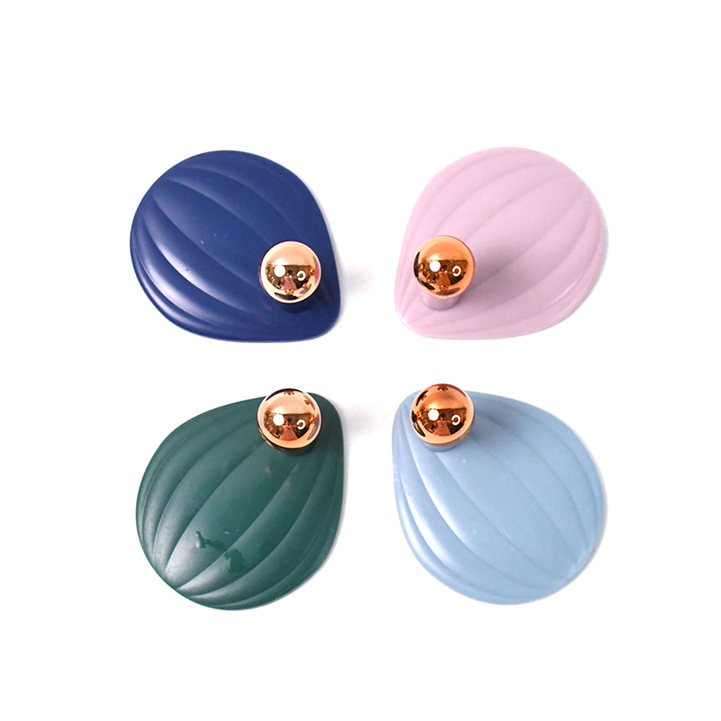 Self Adhesive Wall Hooks Waterproof Adhesive Sticky Stylish Hooks (4 Pc) - Springkart 