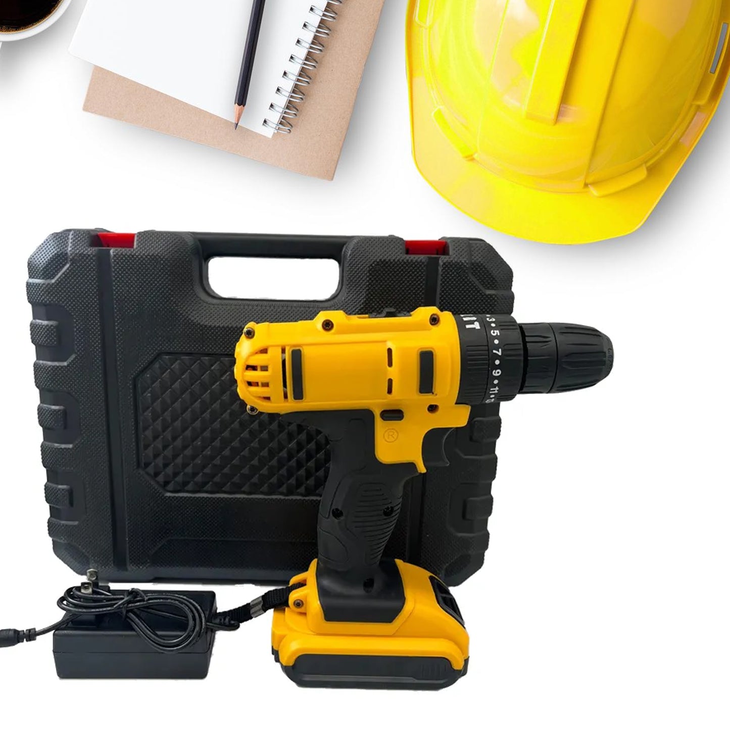 24 V Lithium Double Battery Cordless Drill Set (29 Pcs Set) - Springkart 