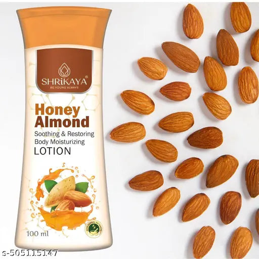 Soothing Hney & Almonds Lotion – Pack of 2 (100ml Each) with Shea Butter - Springkart 