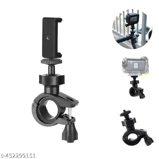 Handlebar Mount 360° Motorcycle and Bike 1/4" Screw for GoPro Hero Camera