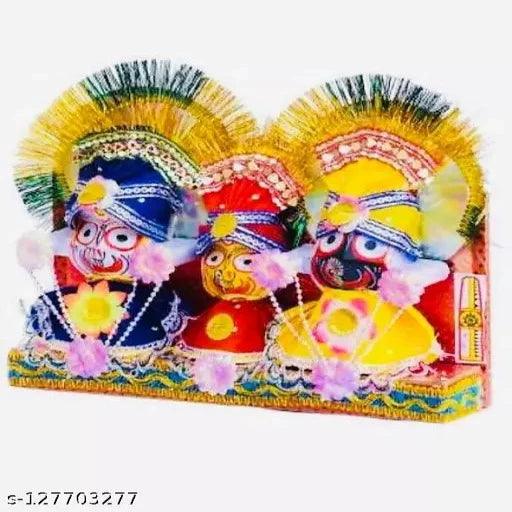 Idols & Figuriness Jagannath Balabhadra and Devi shubhadra - Springkart 