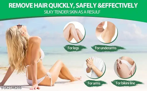 Herbal, Organic Magic Wax Powder instant Hair Removal wax powder for All Types of Hair & Skin(Sandalwood) - Springkart 