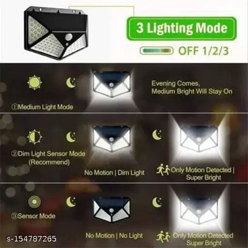 Premium quality 100 LED Solar Lights for Garden LED Security Lamp for Home - Springkart 