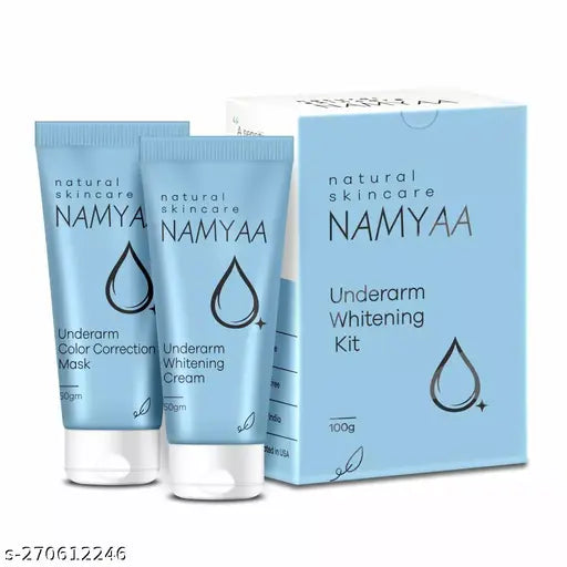 Namyaa Underarm Whitening Cream for Dark Underarm/Uneven Tone With Vitamin C and Charcoal Extracts 100g, Pack of 2