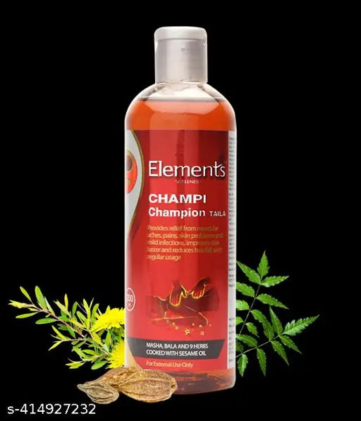 Elements Wellness Champi Champion Taila, 200 Ml