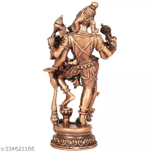 Handmade Copper Bhu Varaha Lakshmi 2 inches, 30 gm, Patina Antique Finish, 1 Piece