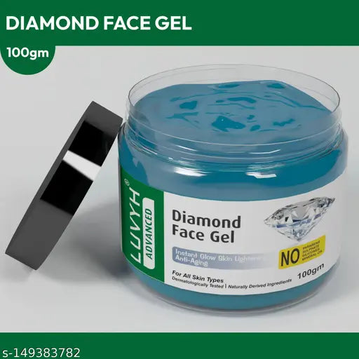 Luvyh diamond Face & Body Massage Gel For All Skin Type 100g