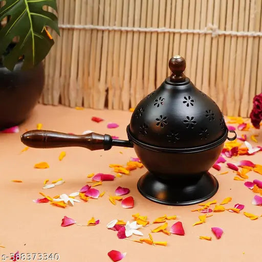 New Metal Incense Burner Loban Dani Dhoop