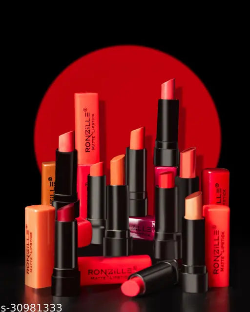 Ronzille Pocket Matte Lipstick set o 10 pc