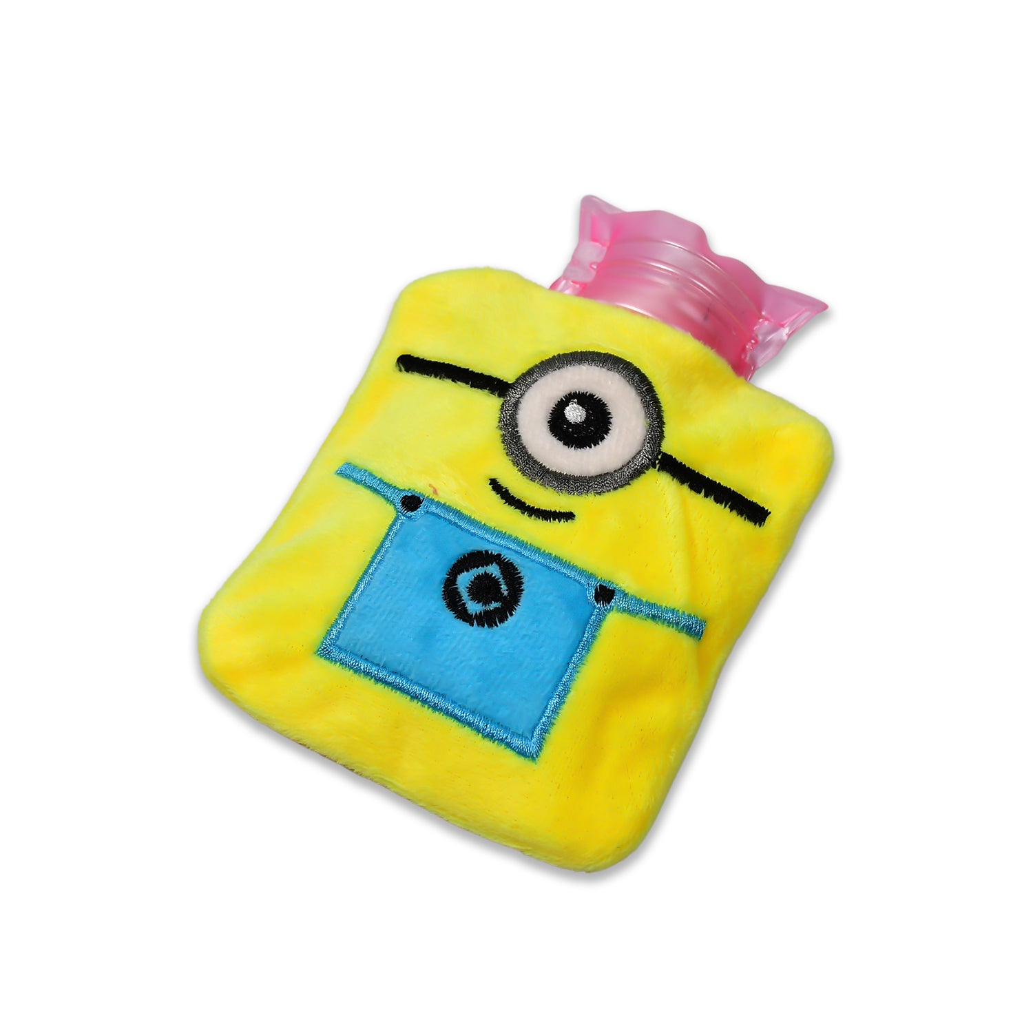 6506 Minions Small Hot Water Bag With Cover For Pain Relief Neck Shoulder Pain And Hand Feet Warmer Menstrual Cramps. - Springkart 