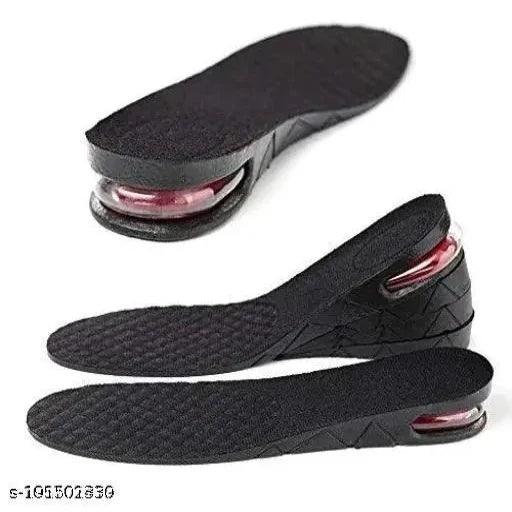 Height Increasing Shoes Insoles - For Men And Women - 1 Pair 4 Layers 9 cm (3.5 Inch)