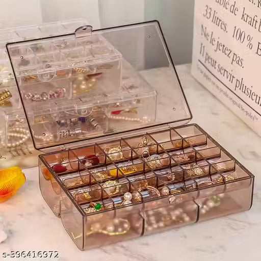 Acrylic Jewelry Storage Box Organizer Holder case - Limited Stock
