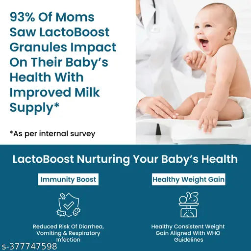 Naturals NutriPlus LactoBoost Granules – Advanced Lactation Booster Powder for Breast Milk Enhancement-Pack of 1,250 GM - Springkart 