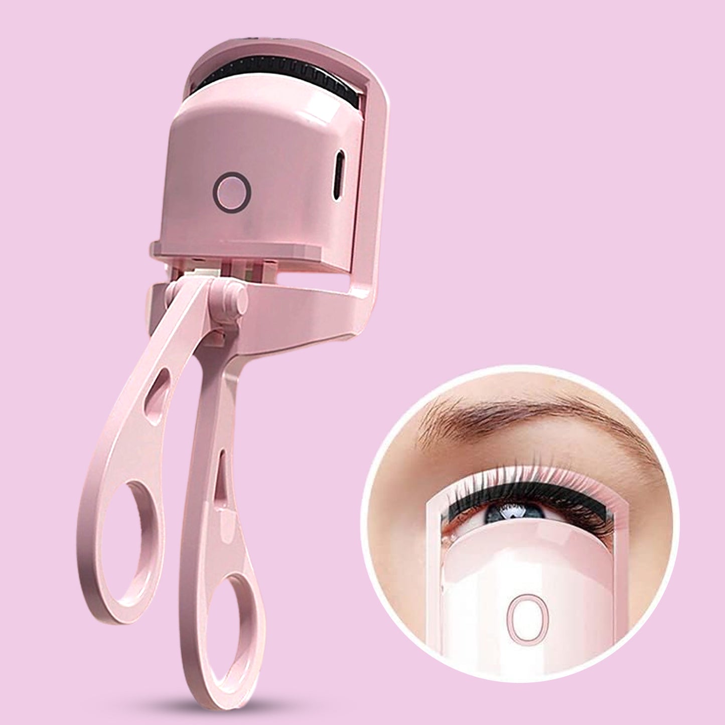 Electric Heated Eyelash Curlers (1 Pc) - Springkart 