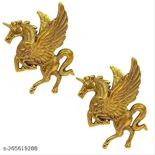 Flying horse set of 2 for wall hanging Showpiece item