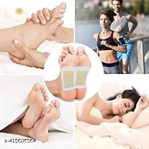 Ellevena (Pack of 50) Adhesive Body and Foot Patch to Detox Organic Natural ingredients Cleansing Detox and Remove Toxins Foot Pads Toxins Stress Relief pain free foot pads for release body 50 Relief toxin Foot Pads And 50 Adhesive Sheets