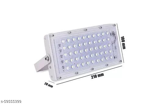 50 Watt LED Ultra Thin Slim IP65 Metalled Waterproof Brick Outdoor COLORE CHANGEABLE Flood Light ( MULTI COLOUR) PACK OF 1 - Springkart 