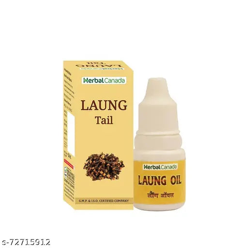 Herbal Canada Laung Oil | 10ml | 100% Pure Ayurvedic Clove Oil - Springkart 