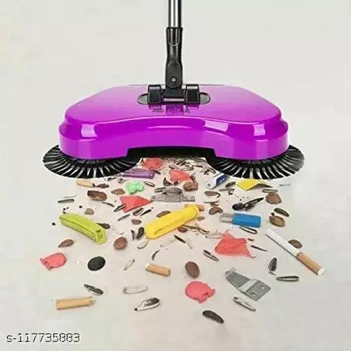 Spin Hand Push Sweeper dust Cleaning mop 360 Degree Rotating Sweepers Floor mop - Springkart 