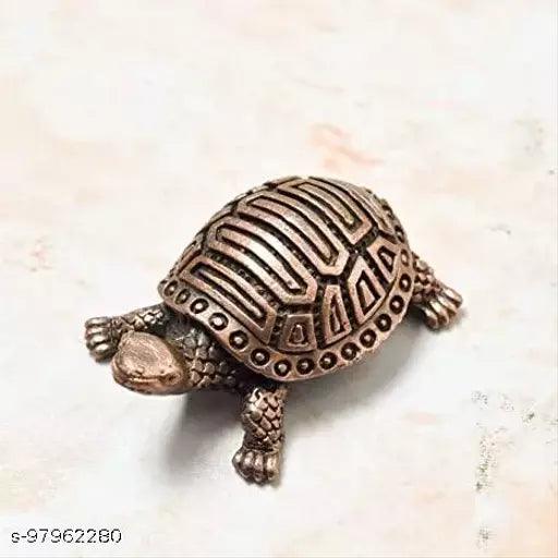 6 inches, Copper Handmade Turtle | Kurma | Tortoise , 30 Grams