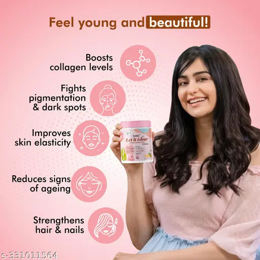Fytika Let It Glow Collagen Hyaluronic , L-Glutathione, Vitamin C & Sesbania Agati Extract – 200g - Springkart 