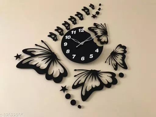 Butterfly Acrylic wall clock”Decorative Designer Acrylic Wall Clock" Acrylic Wall Clock"Wall Clock Big Size"Wall Clocks For Home"Wall Clocks Wall"Wall Clocks"Designer Wall Clock"Acrylic Wall Clock"Designer Wall Clock"unique wall clock” - Springkart 