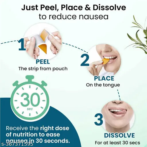 Nutriplus Morning Sickness Strips 60 Oral Strips - Springkart 