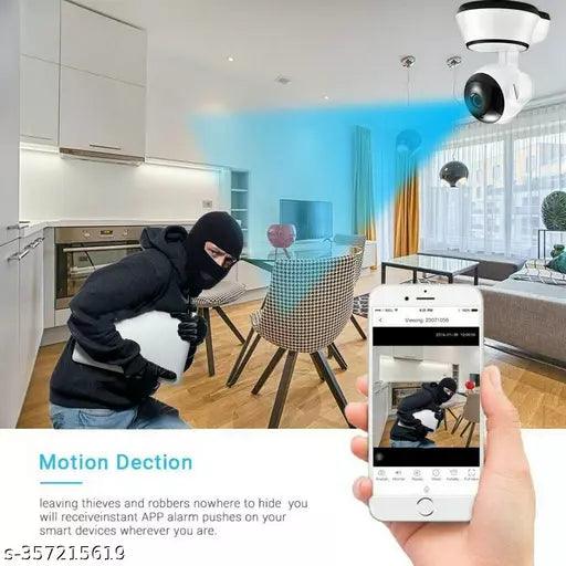 CCTV WiFi Wireless ptz Camera 1080p HD Night Vision Live View Alarm TwoWay Audio - Springkart 