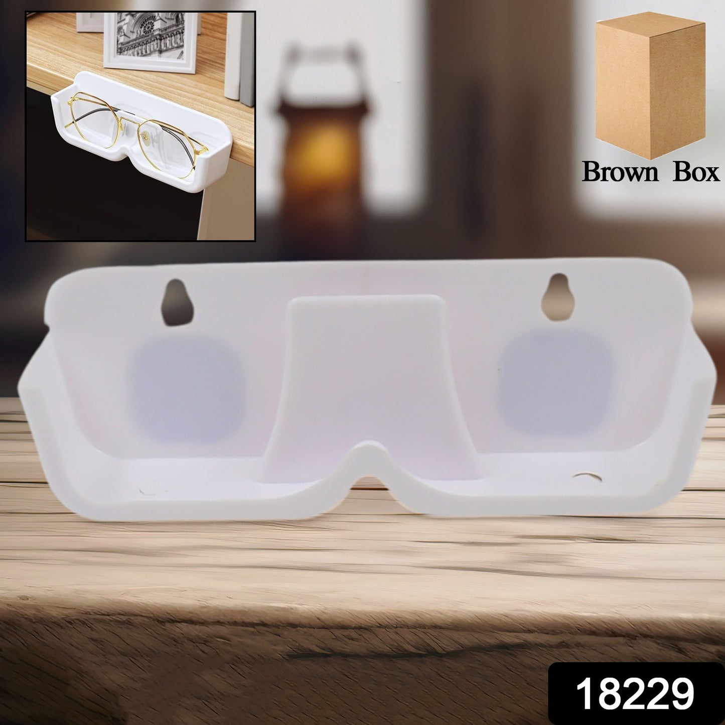 Wall Mount Adhesive Sunglass Holder (1 Pc) - Springkart 