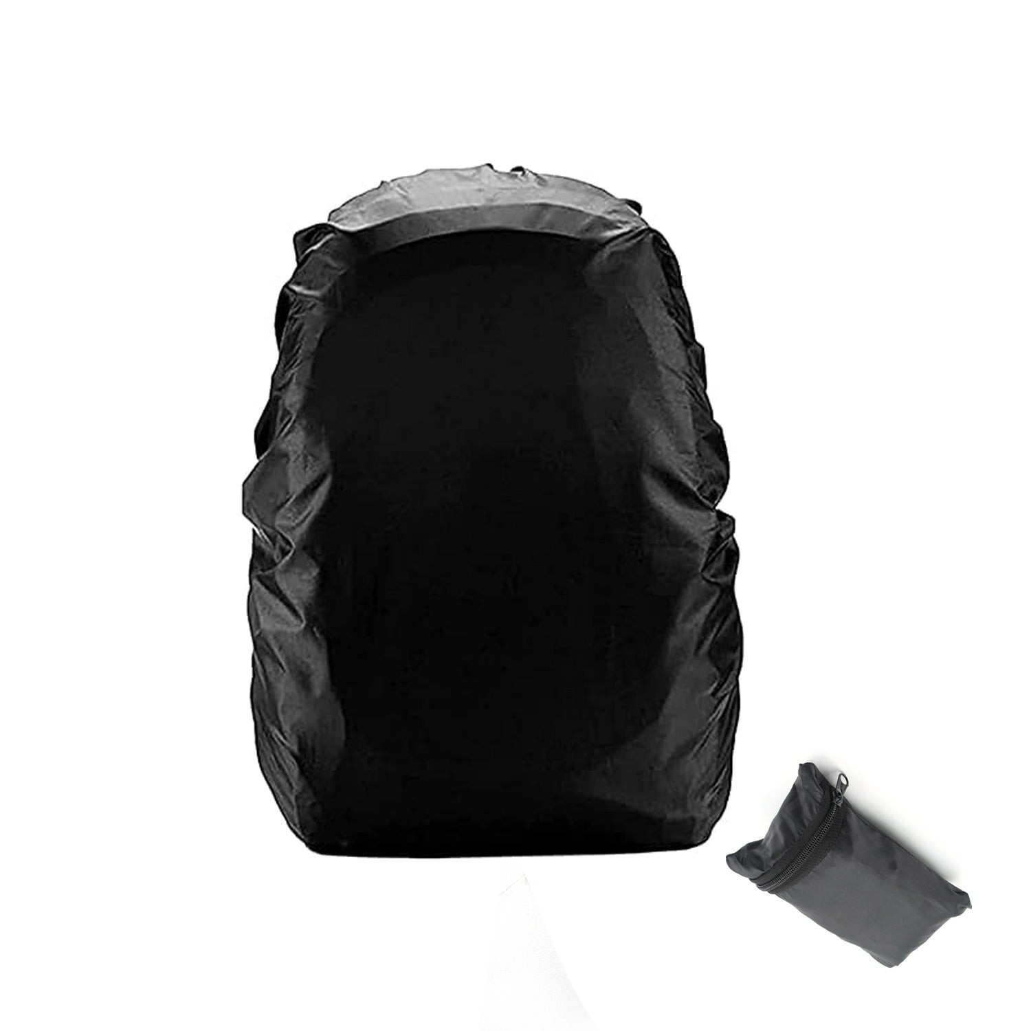 4100 Heavy Waterproof Nylon Rain Coverdust Cover - Elastic Adjustable For Laptop Bags And Backpacks School Bag Waterproof Cover Dust Proof Backpack Laptop Bag Cover (1pc) - Springkart 