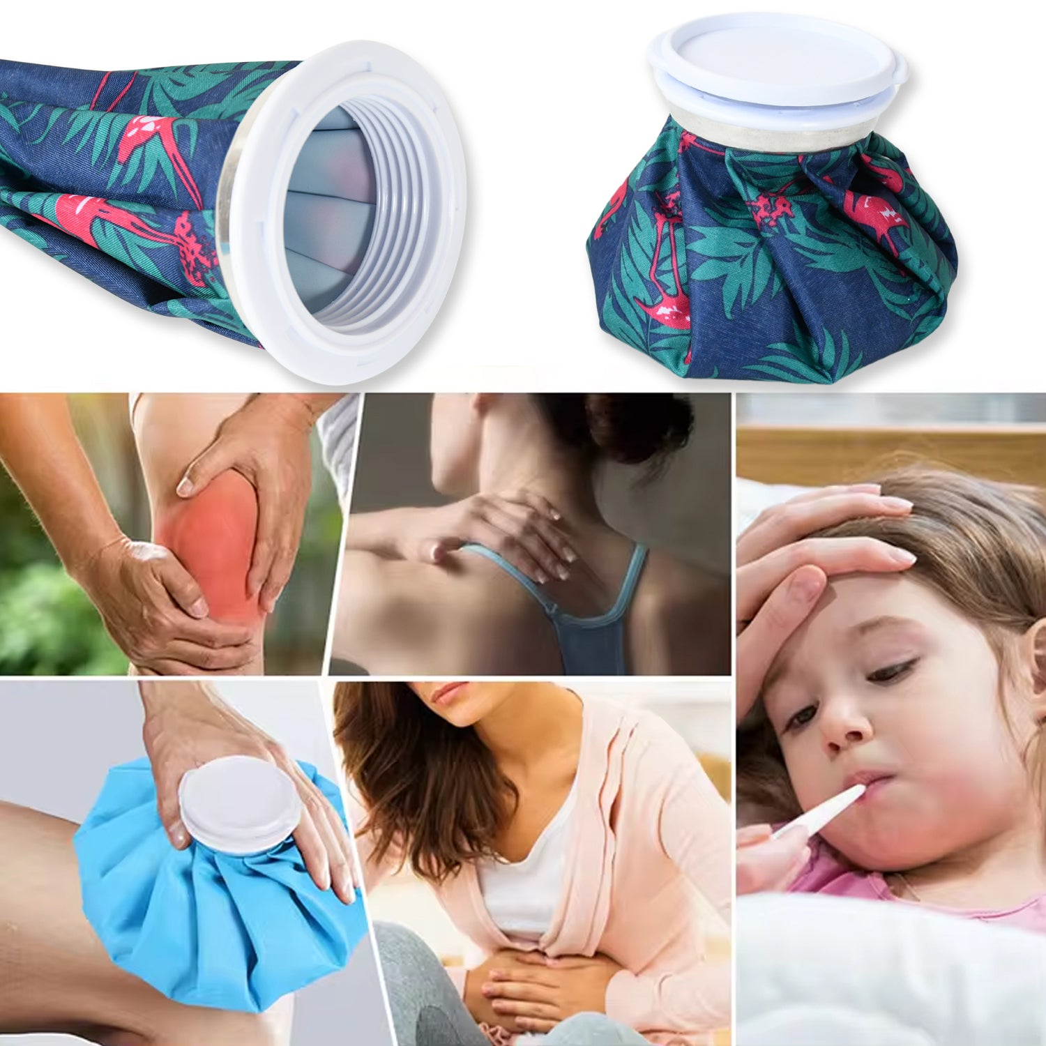 12984 Painreliever Ice Bag Used To Overcome Joints Pain In Body (16cm) - Springkart 