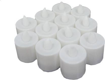 Festival Decorative - LED Tealight Candles (White, 24 Pcs) - Springkart 