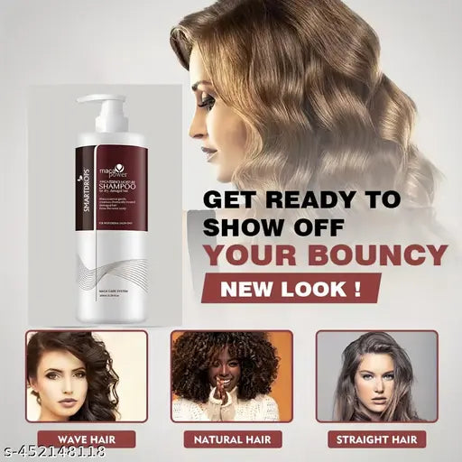 maca system hair shampoo | maca essence moisture shampoo | Collagen Hair Treatment shampoo with Argan Oil for Intense Hydration and Repair shampoo - 100ml (Pack of 3)