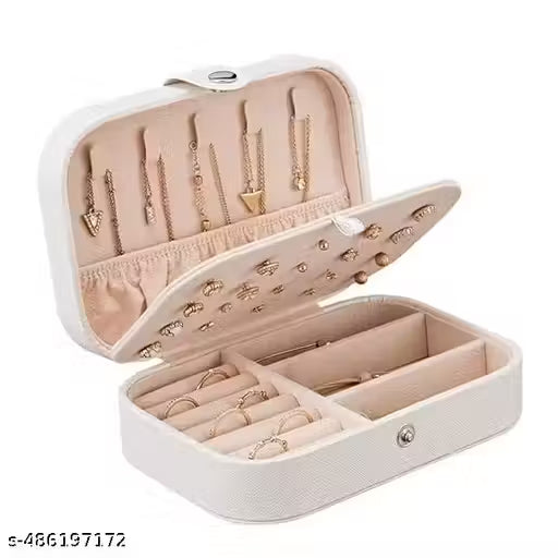 Jewellery Organisers box PU Leather Storage Case for Rings, Earrings, Necklace Jewelry Organizer for Women