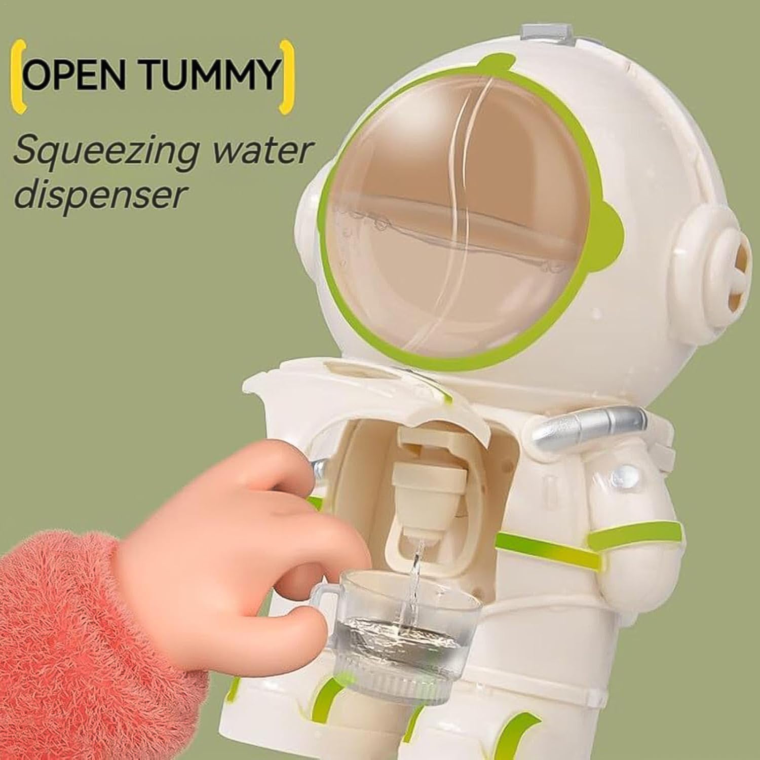 Astronaut Shape Water Dispenser Water Cup (1 Pc) - Springkart 