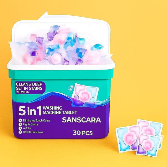 GODIBA Multicolor laundry Detergent Pods None Detergent Pod (30 Pods)