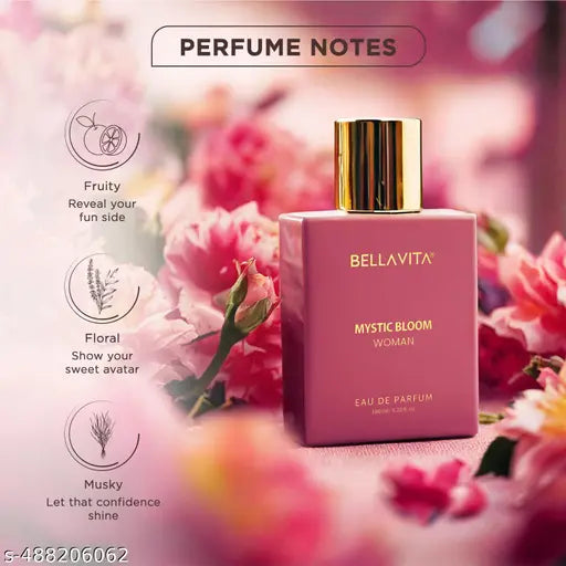 Bella Vita Mystic BLOOM Woman Luxury & Long Lasting EDP Perfume for Women 100 ml