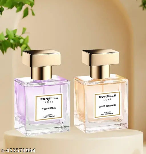 Ronzille Yuzu, sweet serenade Eau De Parfum With Long Lasting Floral Fragrance For Women Eau de Parfum - 60 ml