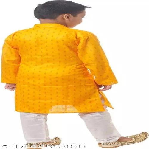 DIGIMART Multicolored Casual Designer Kurta Pyjama Set For Boys - Springkart 