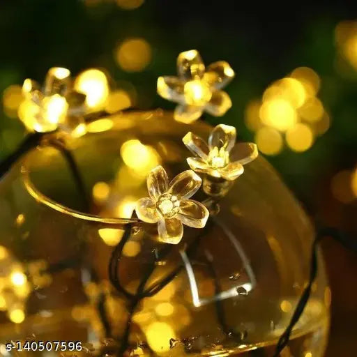 14 Silicone Flower LED Decoration String Lights for Festival