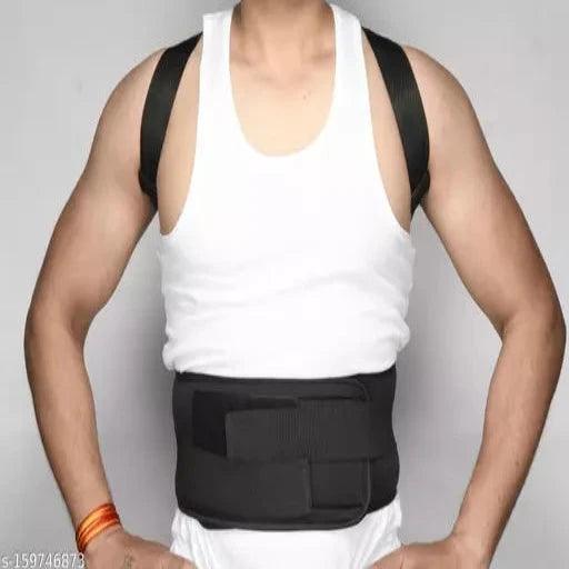 Body Posture Corrector Belt Shoulder, Back & Abdomen Support Belt - Springkart 