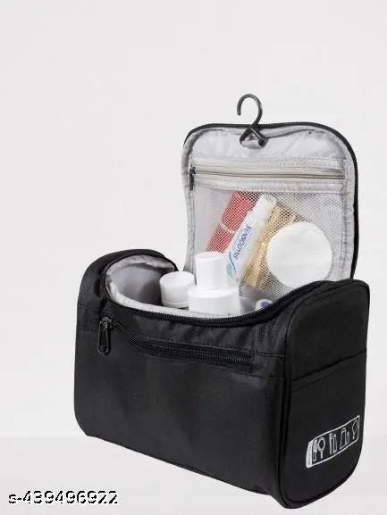 PACK OF 3 | Cosmetic Makeup Organizer Toiletry Bags for Women & Men