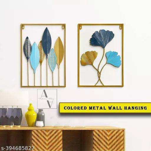 Metal Wall Decor Art Sculpture Set ( Banana)