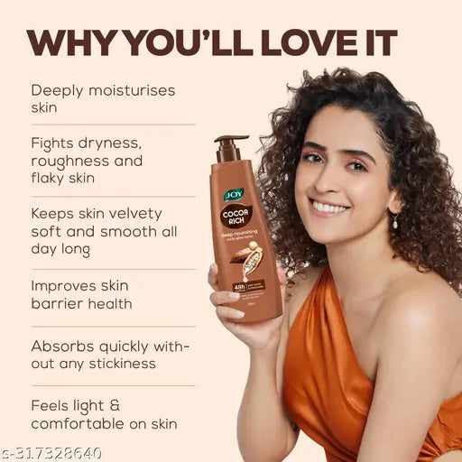 Joy Cocoa Rich Body Lotion - 600ml