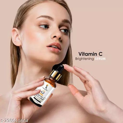 Vitamin C Clean,Brighten, Lightening, Whitening Skin Free Look Instant Glow Face Wash 150ml & Face Serum 30ml(Buy 1 Get 1 Free)