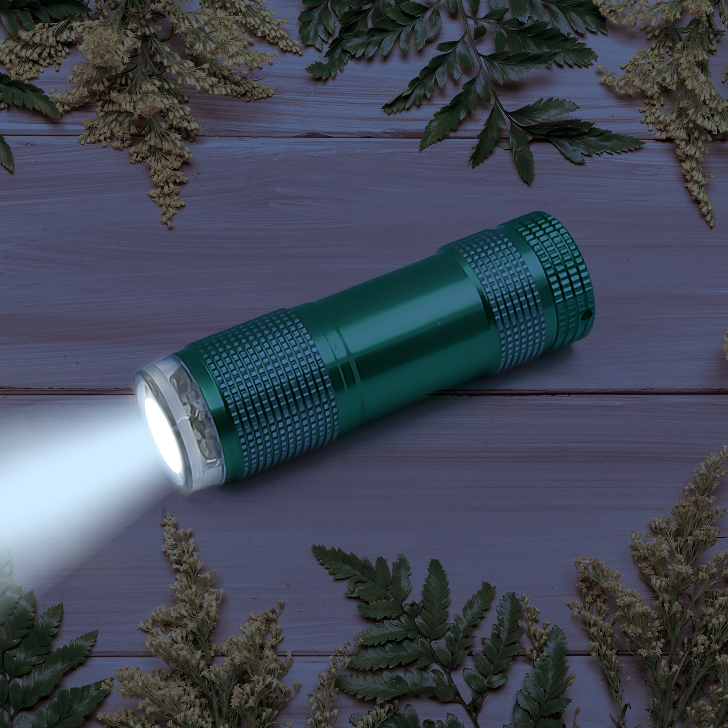 Super-bright Mini 9 Led Bulb Pocket Torches - Small Torch Flashlight For Camping Hiking Diy Travelling Outdoors And More3 Battery Operated (Battery Not Included 1 Pc) - Springkart 