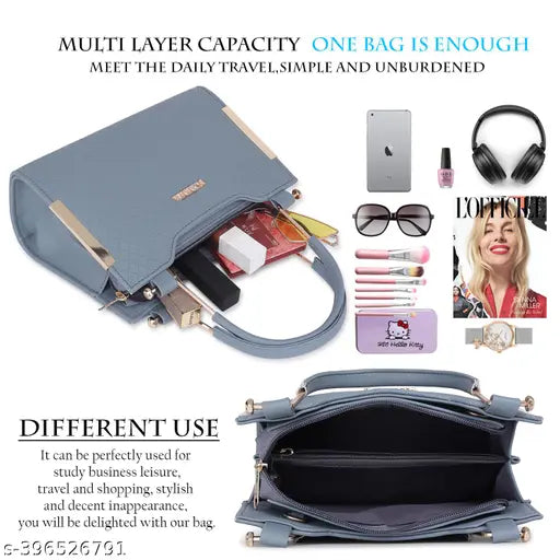 Casual Classy Trendy Design Tote Shoulder Crossbody Women Handbag