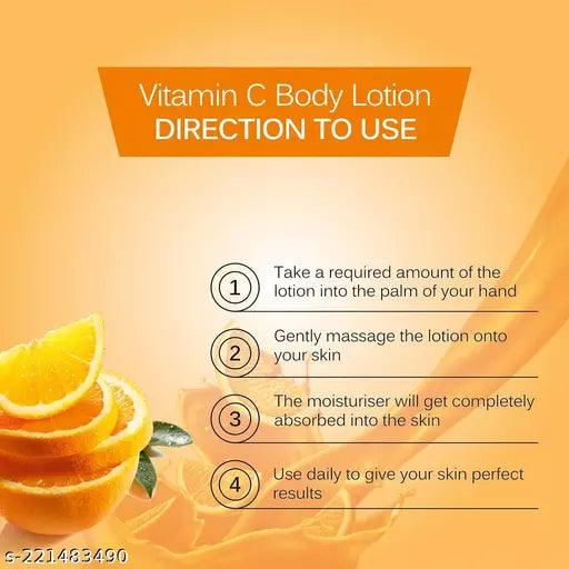 Vitamin-C Body Lotion Moisturizer for Intense Hydration-48 Hrs.