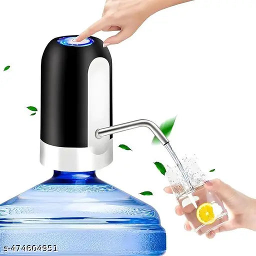 Automatic Water Dispenser Pump for 20 Litre Water Bottle Can with Portable C Type Charging Cable (Food Grade,4W,1200Mah Battery, Pack of 1)
