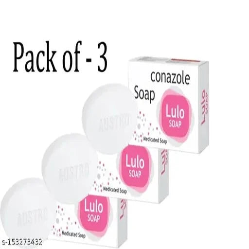 conazole Lulo Soap Pack of - 3 - Springkart 